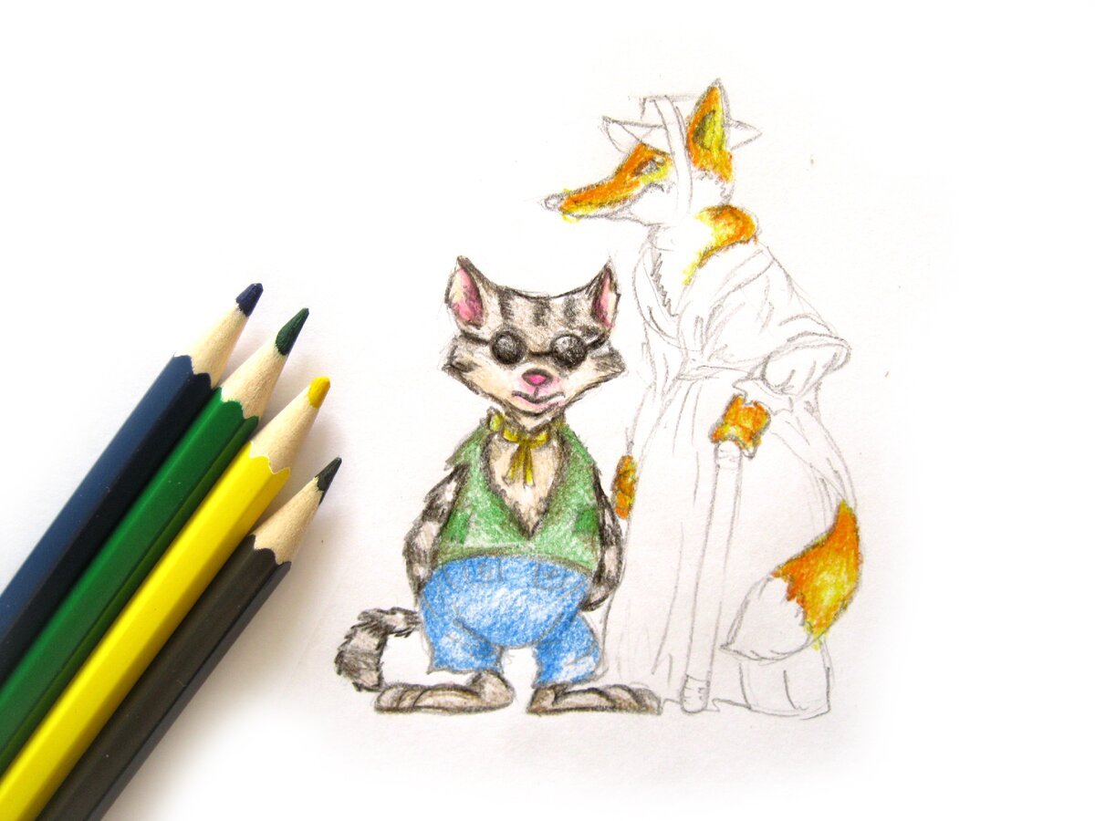 Кот Базилио арт