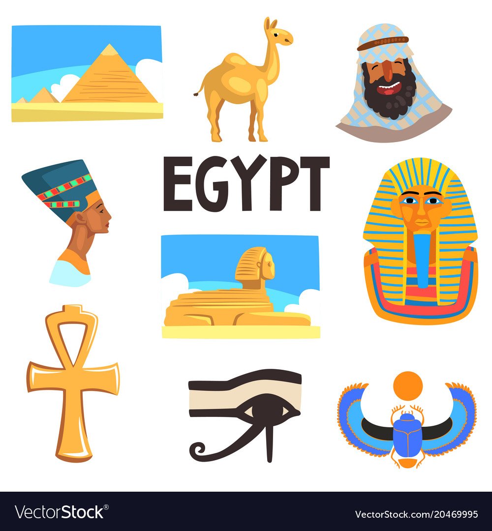 Египетские пирамиды рисунок