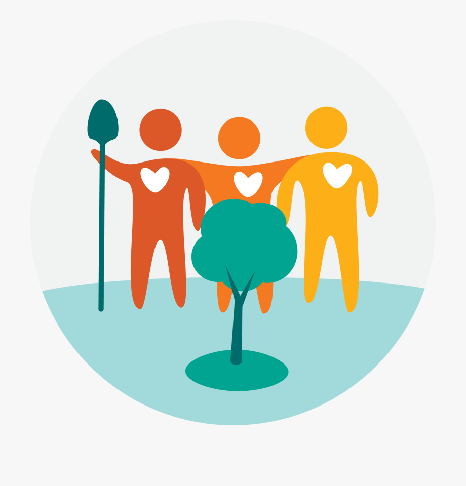 Куча людей на зеленом фоне