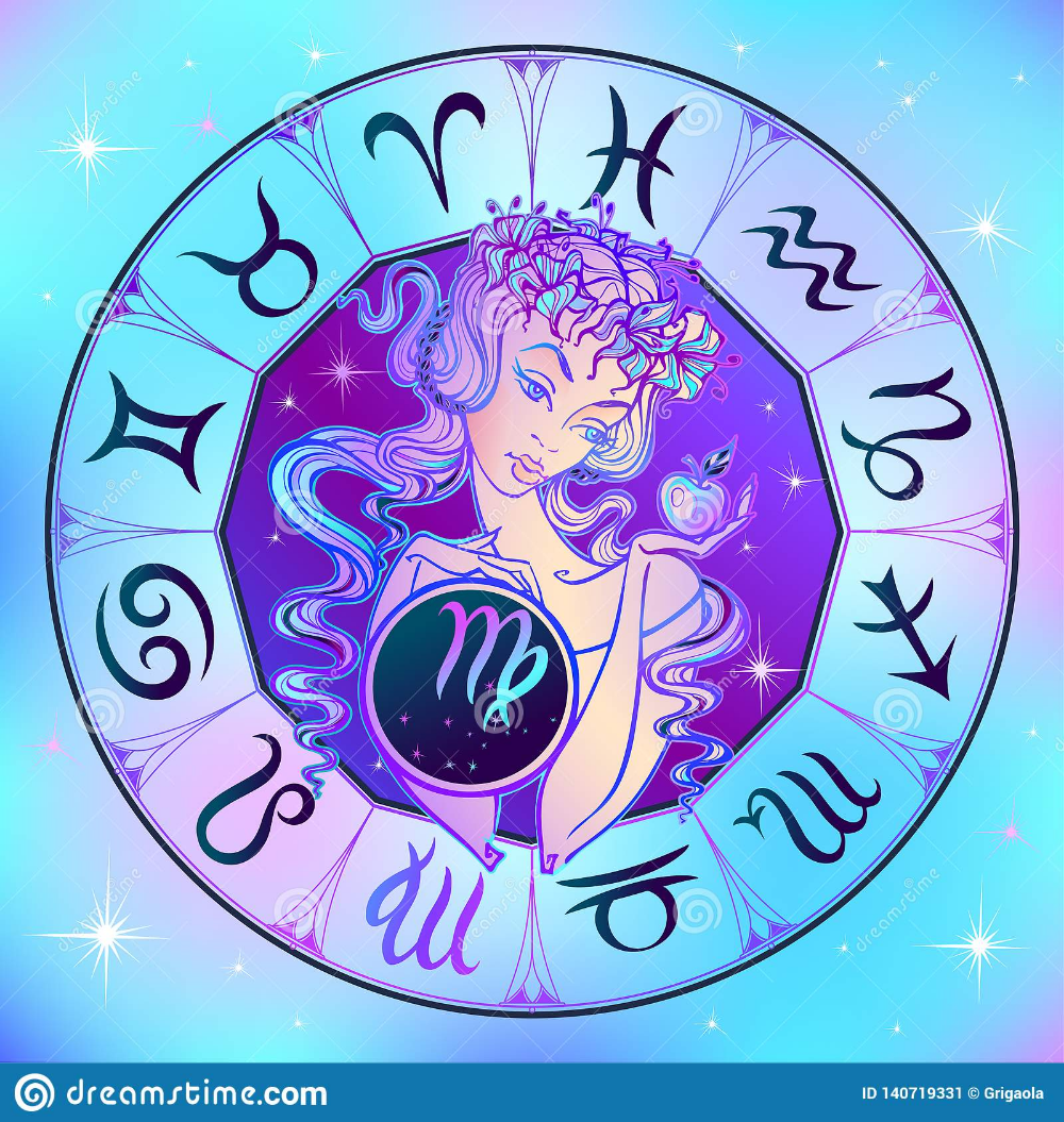 Зодиакальный круг Дева