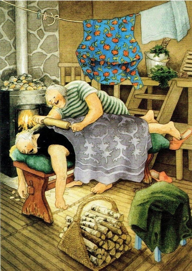 Финская художница Инге лёёк (Inge löök)