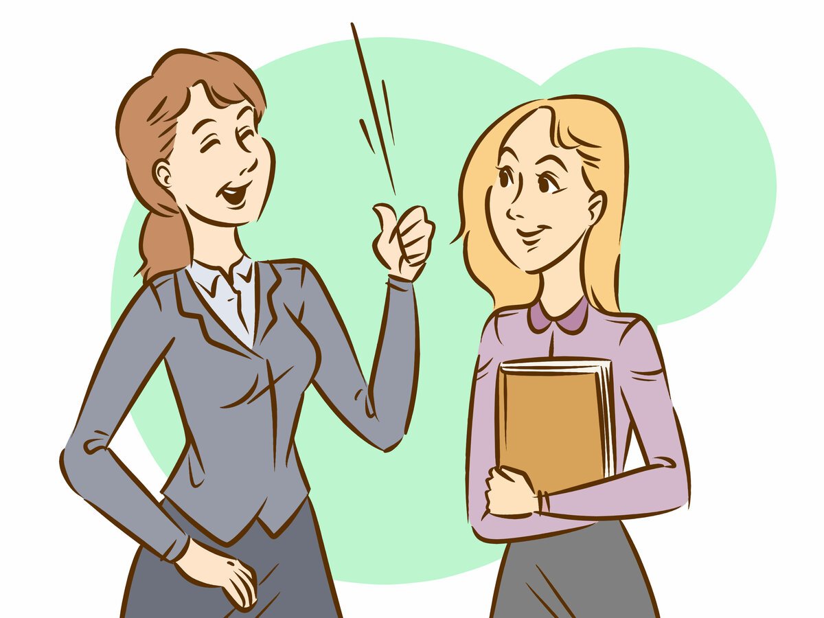 Общение иллюстрация