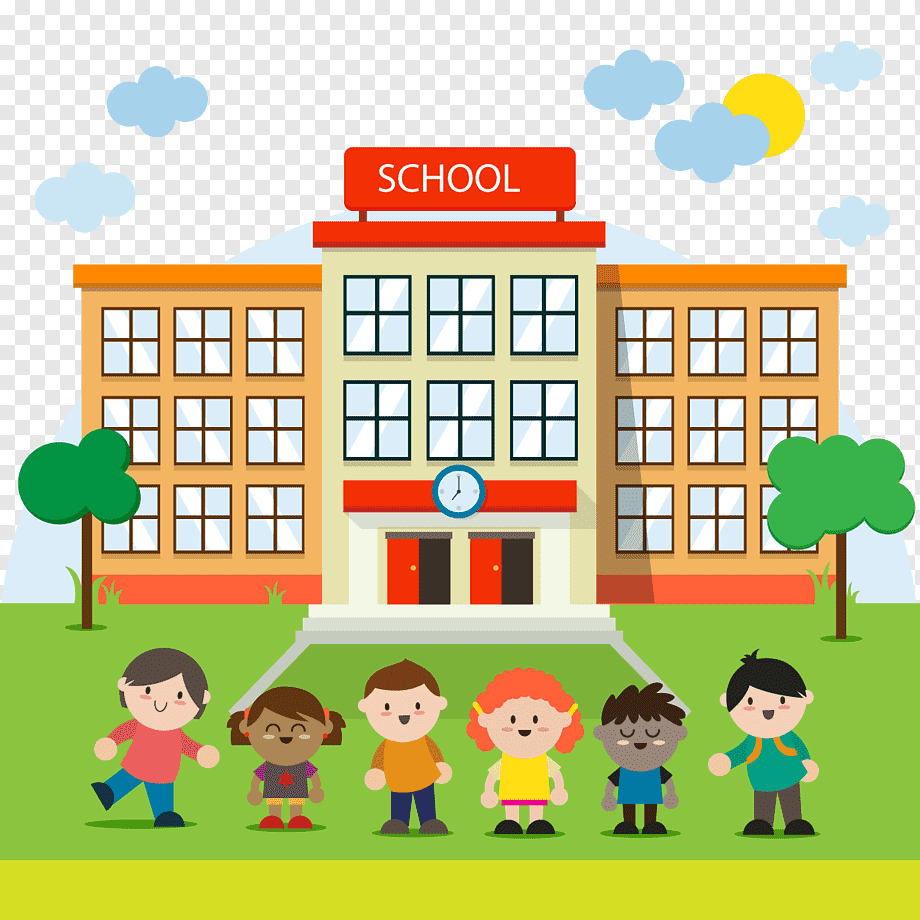 Дети в школе мультяшные