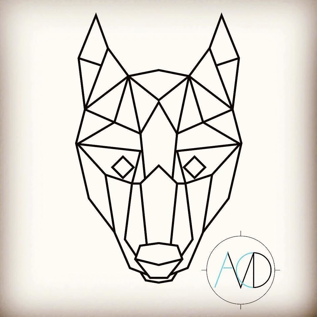 Головы животных из линий