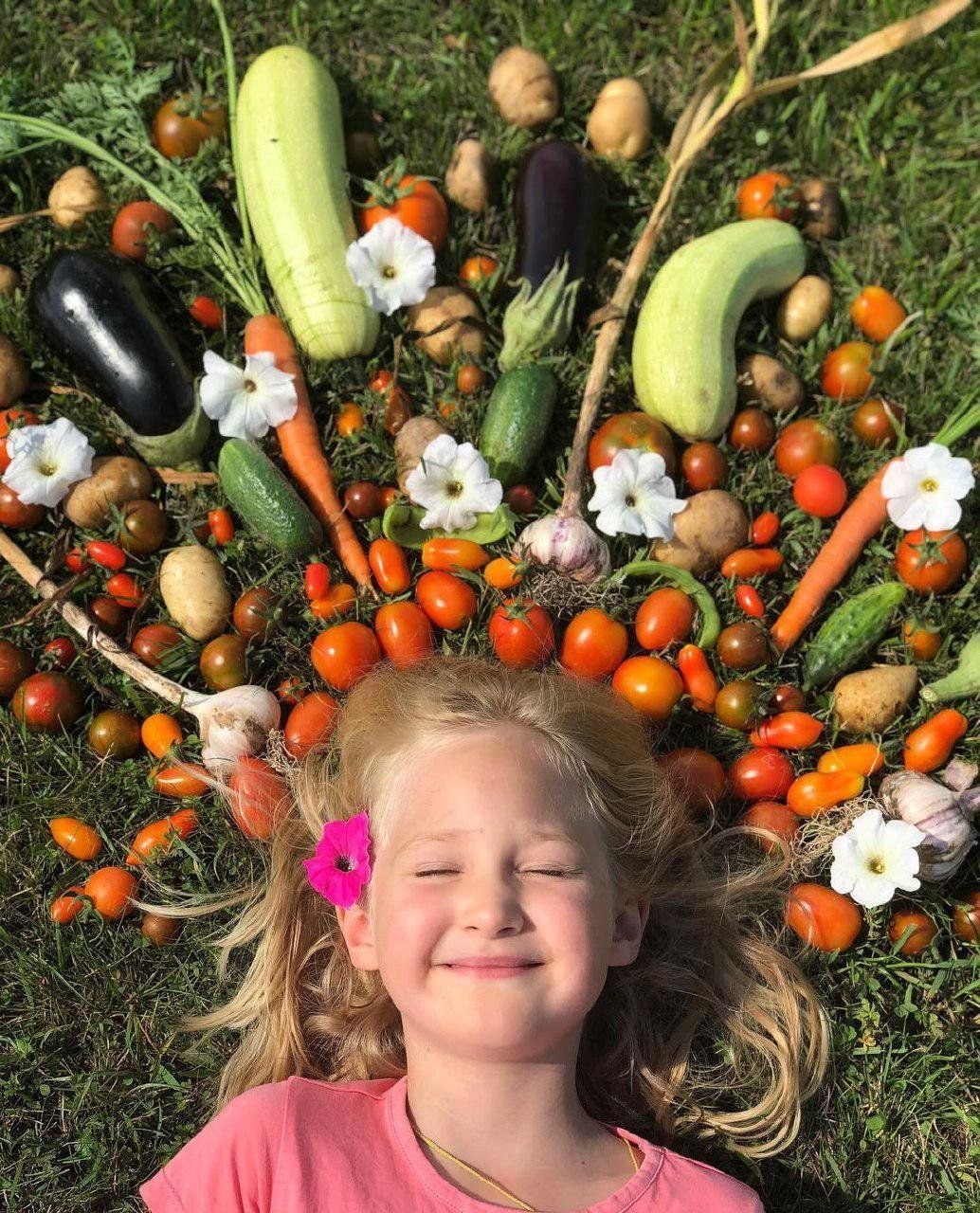 Надпись огород