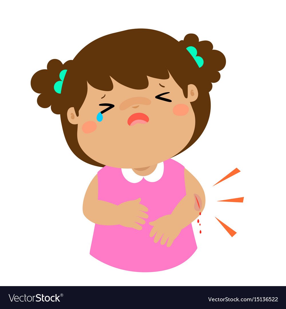 Плачущая девочка для детей