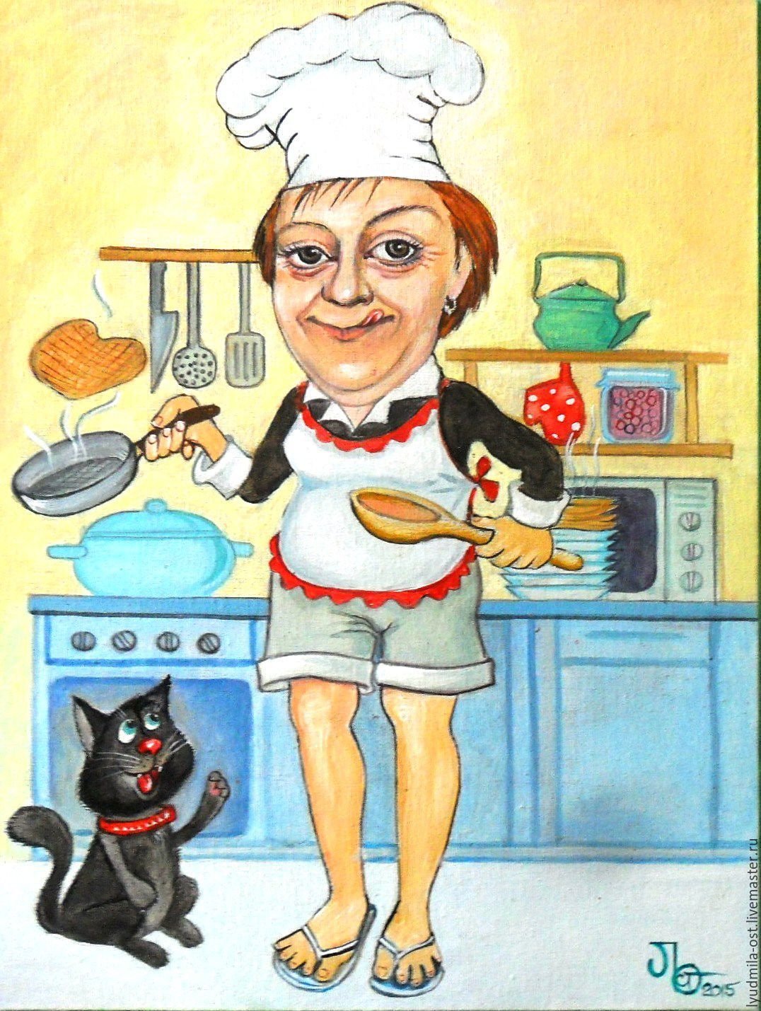 Акварельный логотип для домашней кондитерской