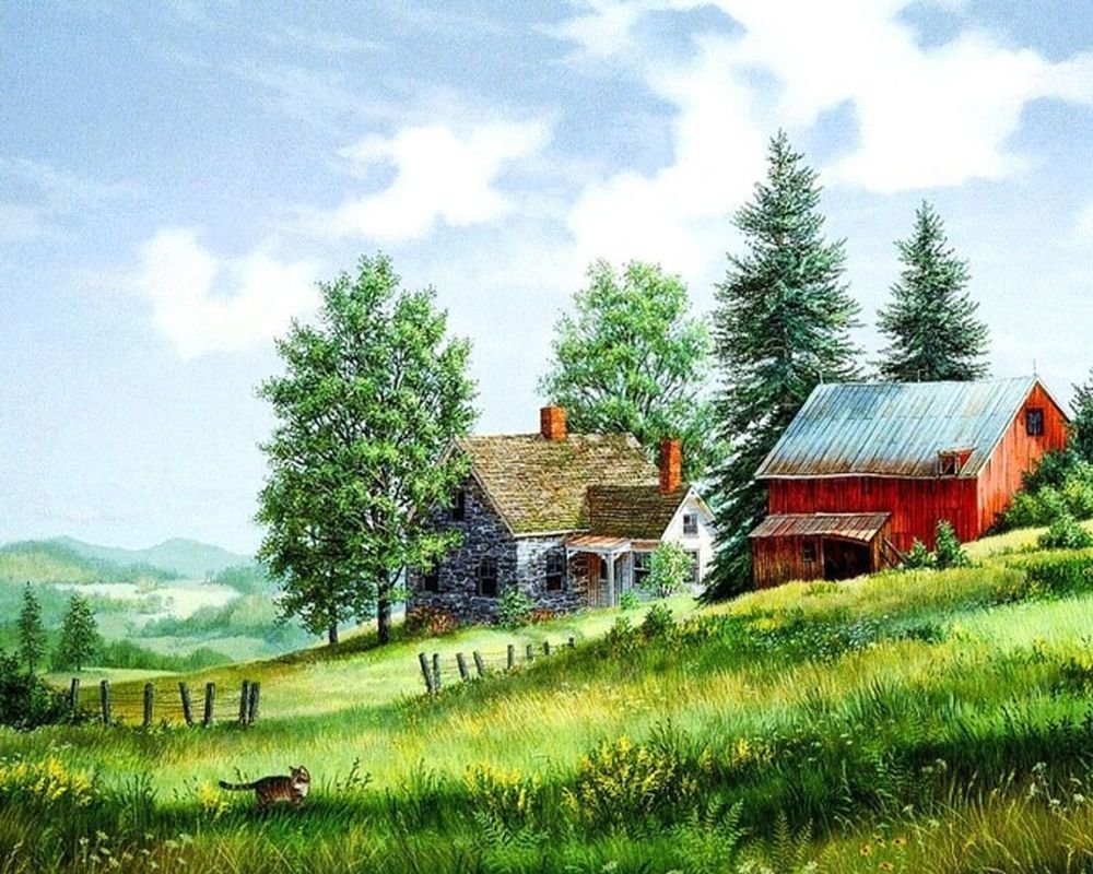 Картины Фреда Свона