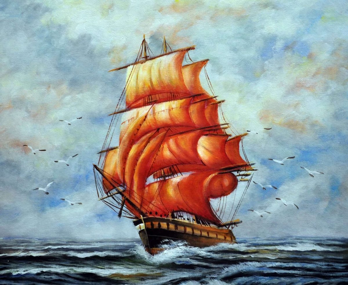 Рисунок кораблик для новорождённых