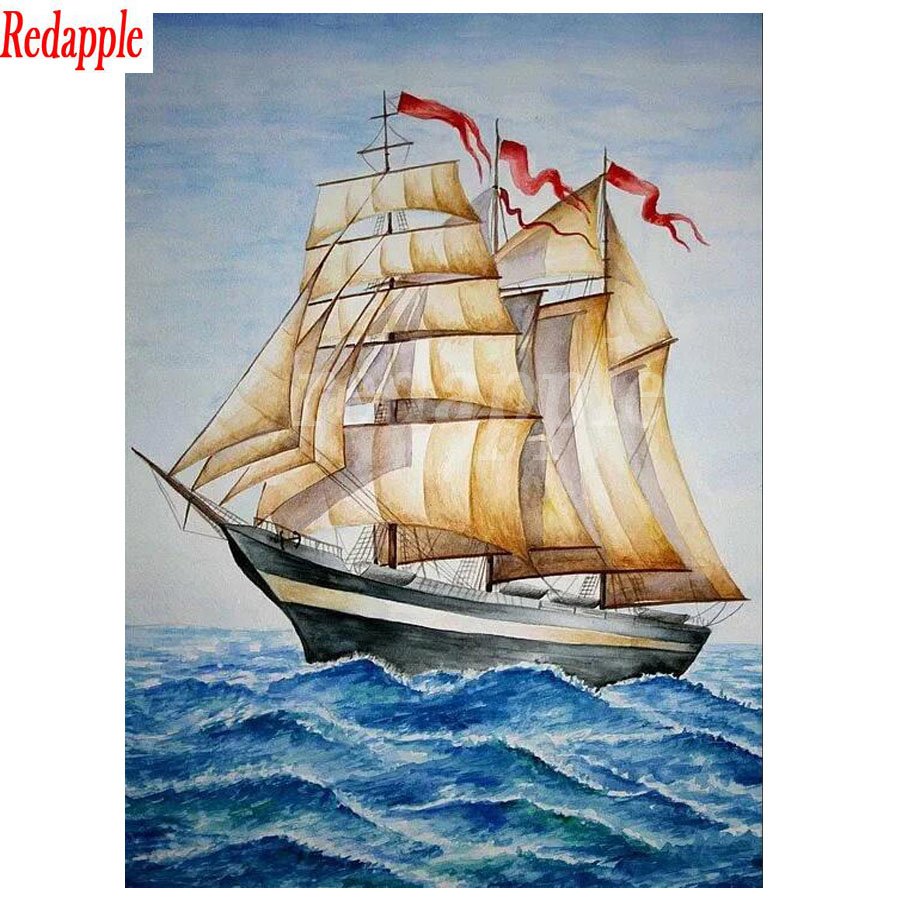 Эскиз яхты парусной