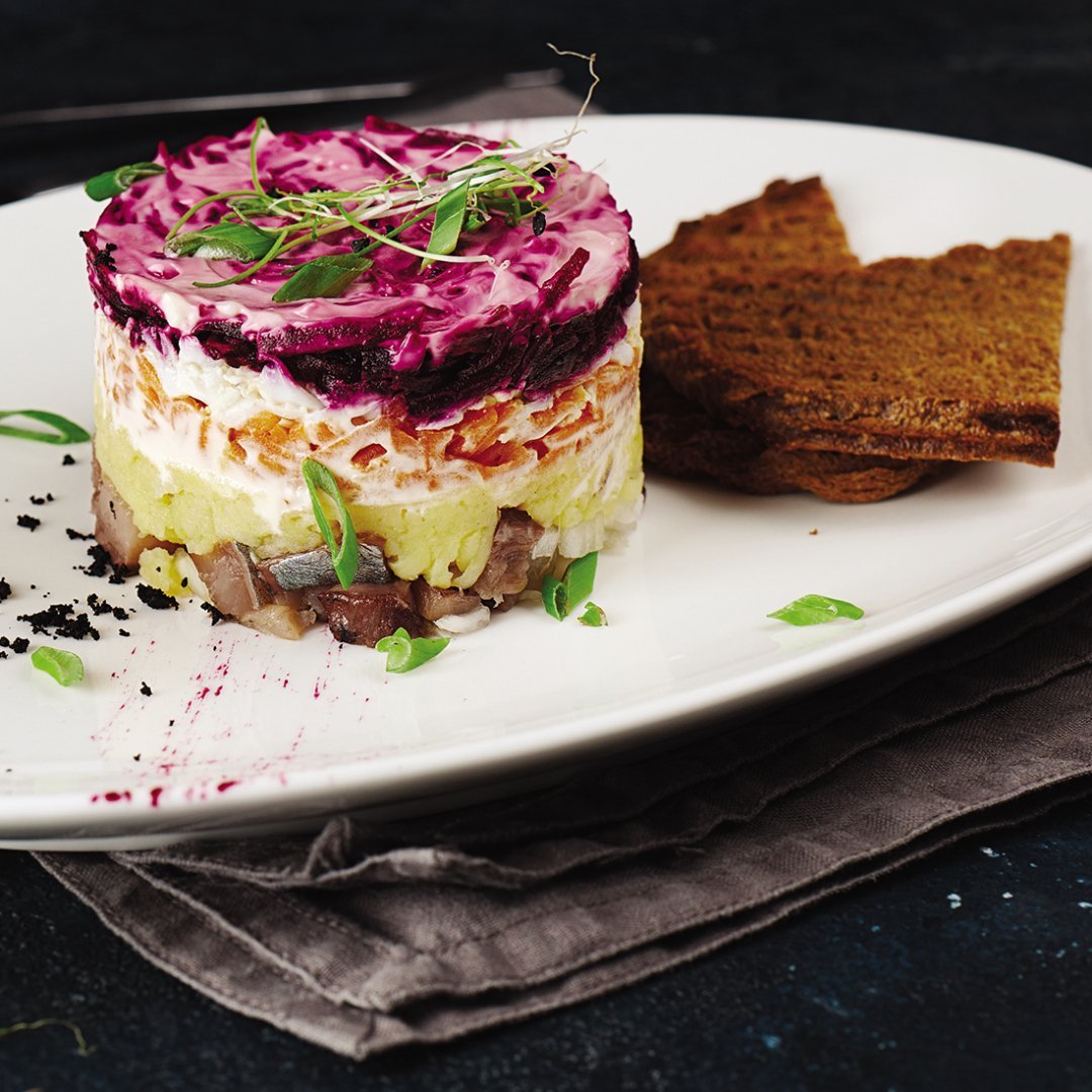 Сельдь "сельдь под шубой".