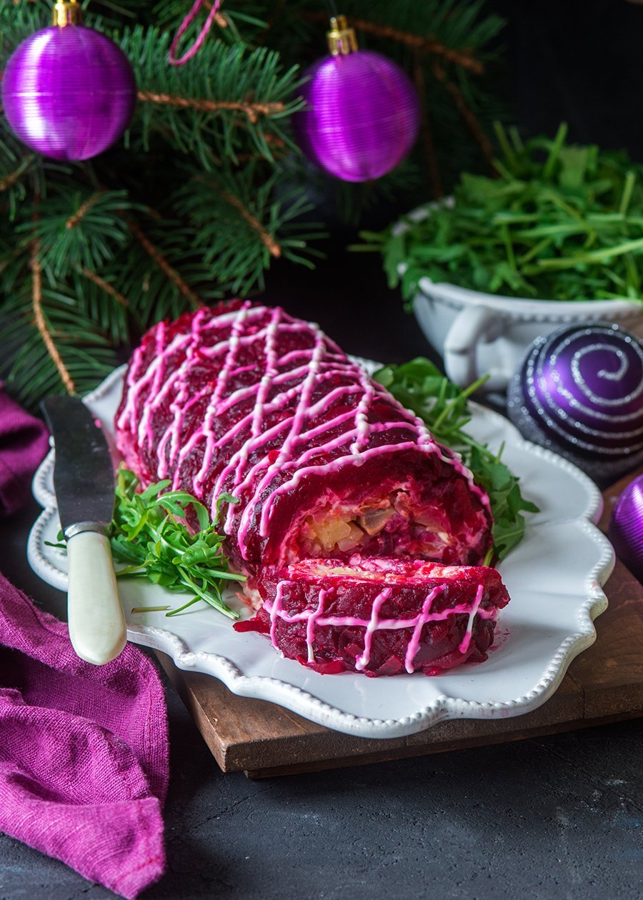 Селёдка под шубой шапка Мономаха