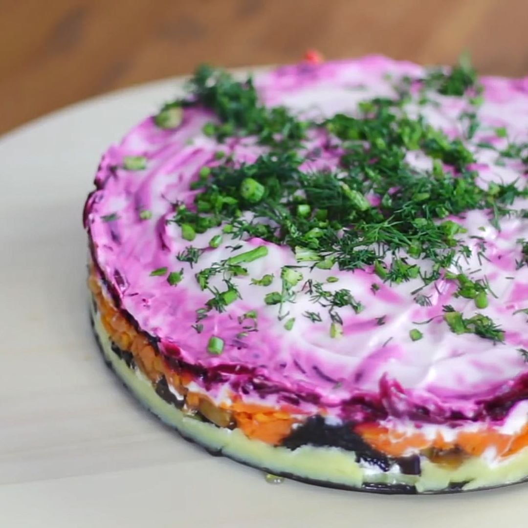 Ресторан Штакеншнейдер сельдь под шубой