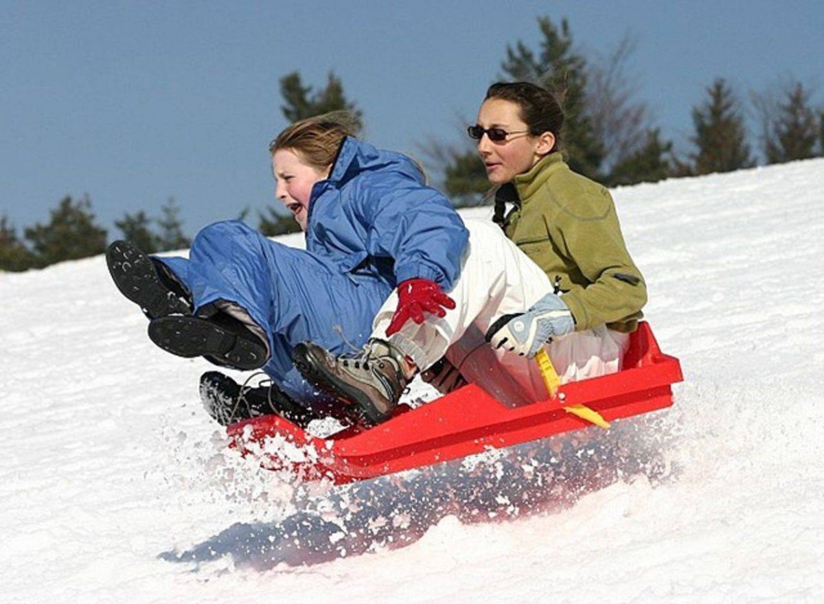 Санки детские, металлические, Ош-240.000, со складной спинкой