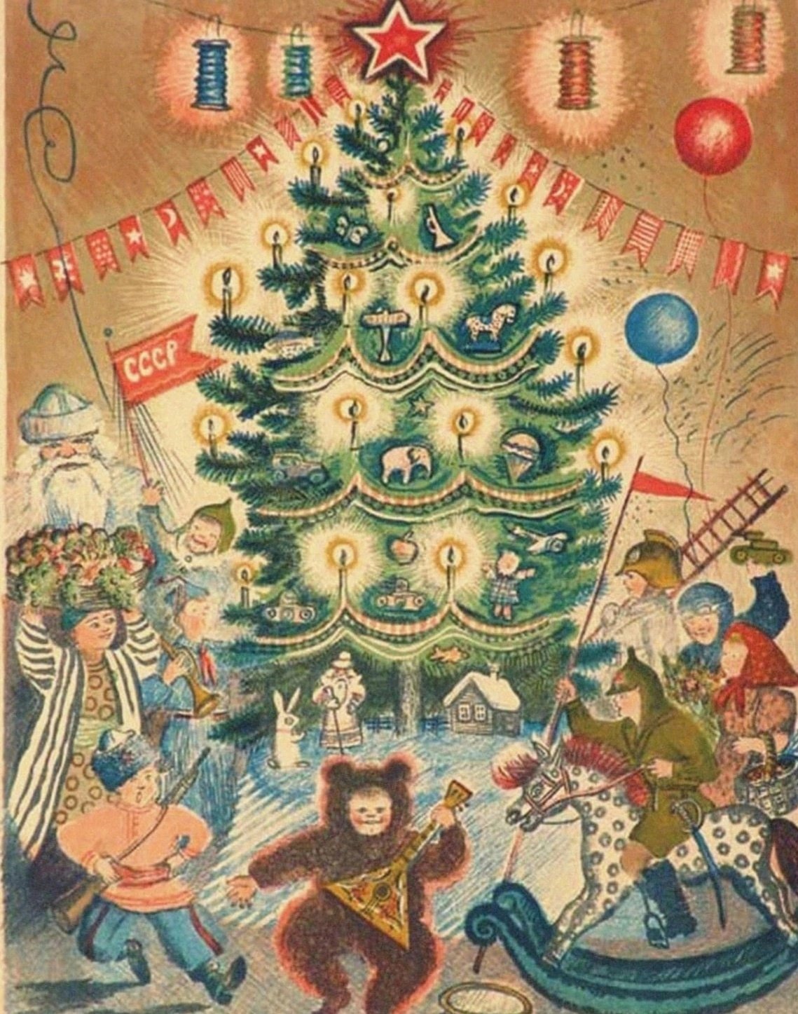 Юрий Васнецов на ёлку