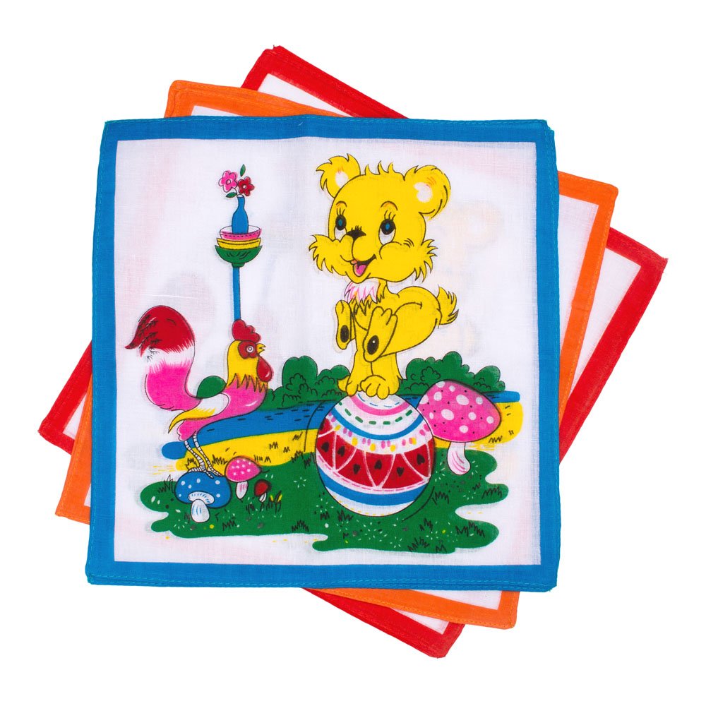 Платок носовой детский Маша и медведь