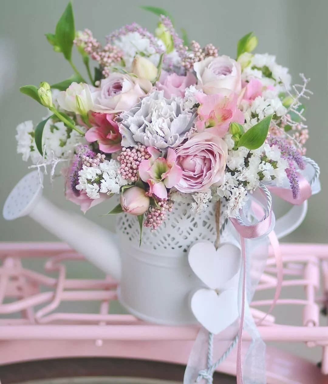 Букет цветов красивый нежный