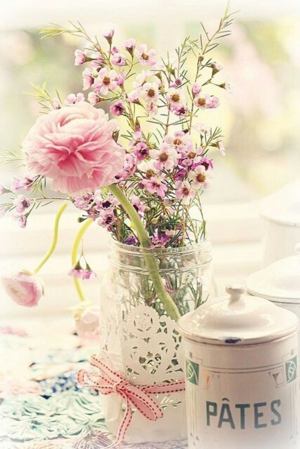 Нежные цветы в стиле Прованс