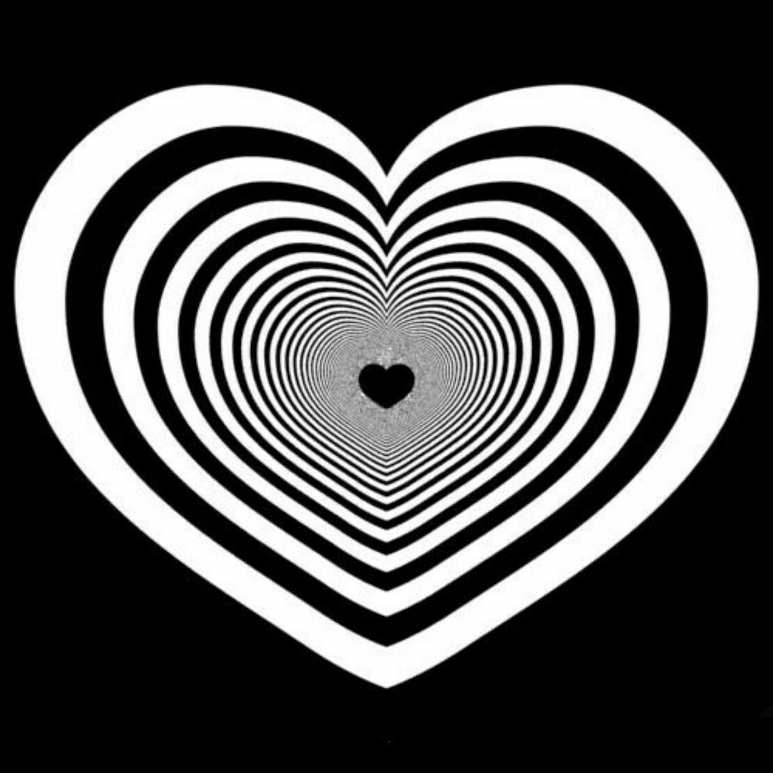 Черно-белая спираль для гипноза