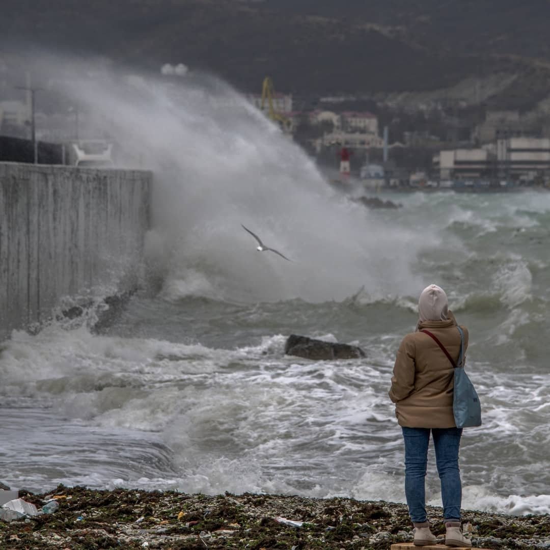 Шторм в Краснодарском крае 2021