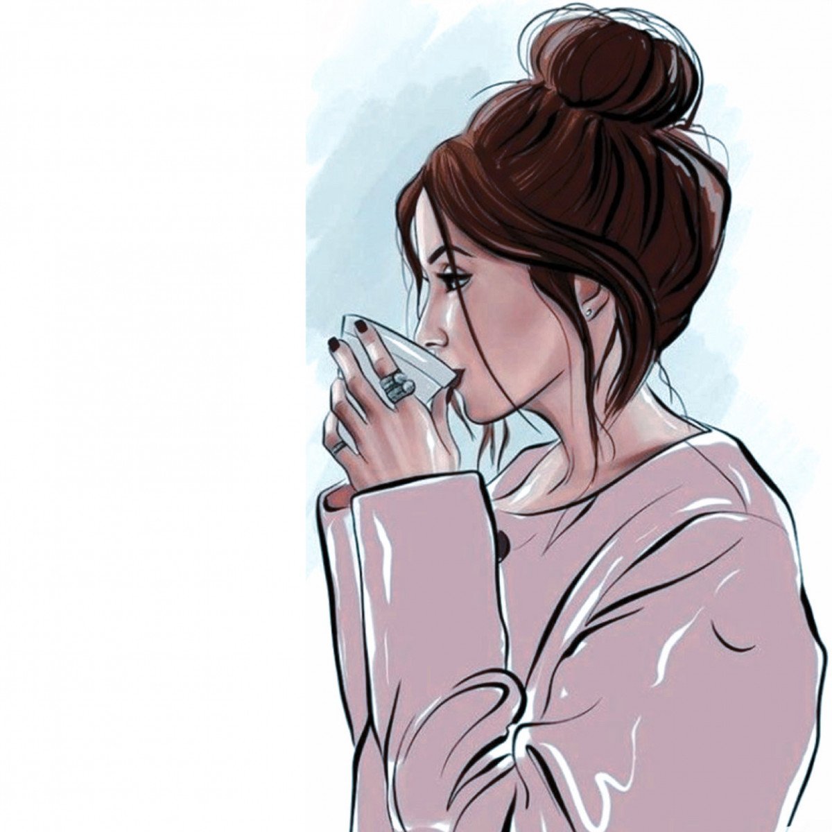 Арт депрессия с надписями