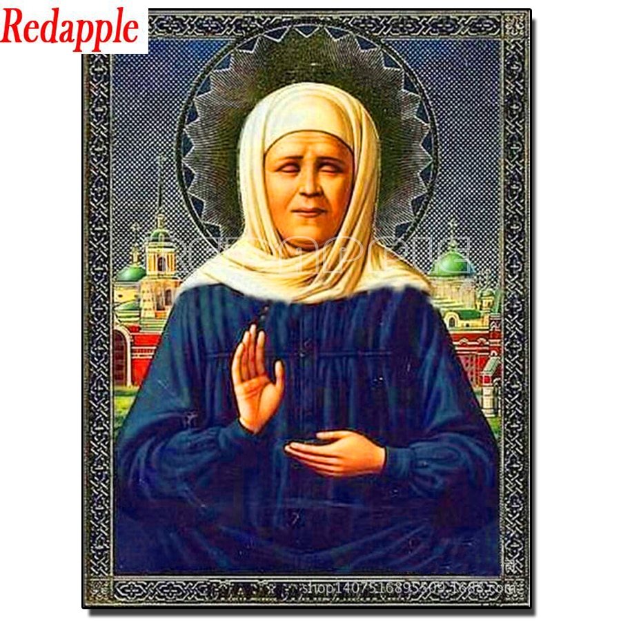 Алмазная мозаика Матрона блаженная