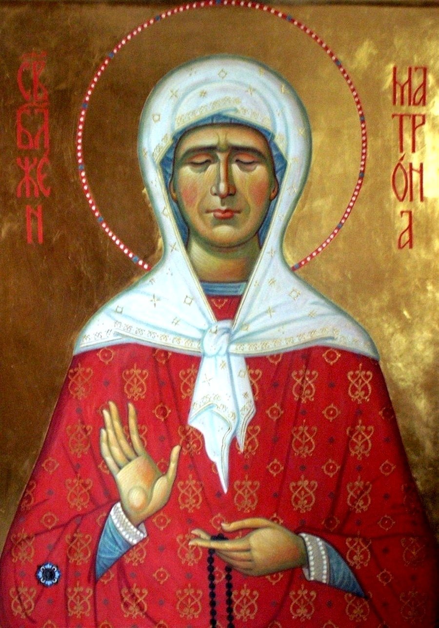 Матрона Московская икона гиф