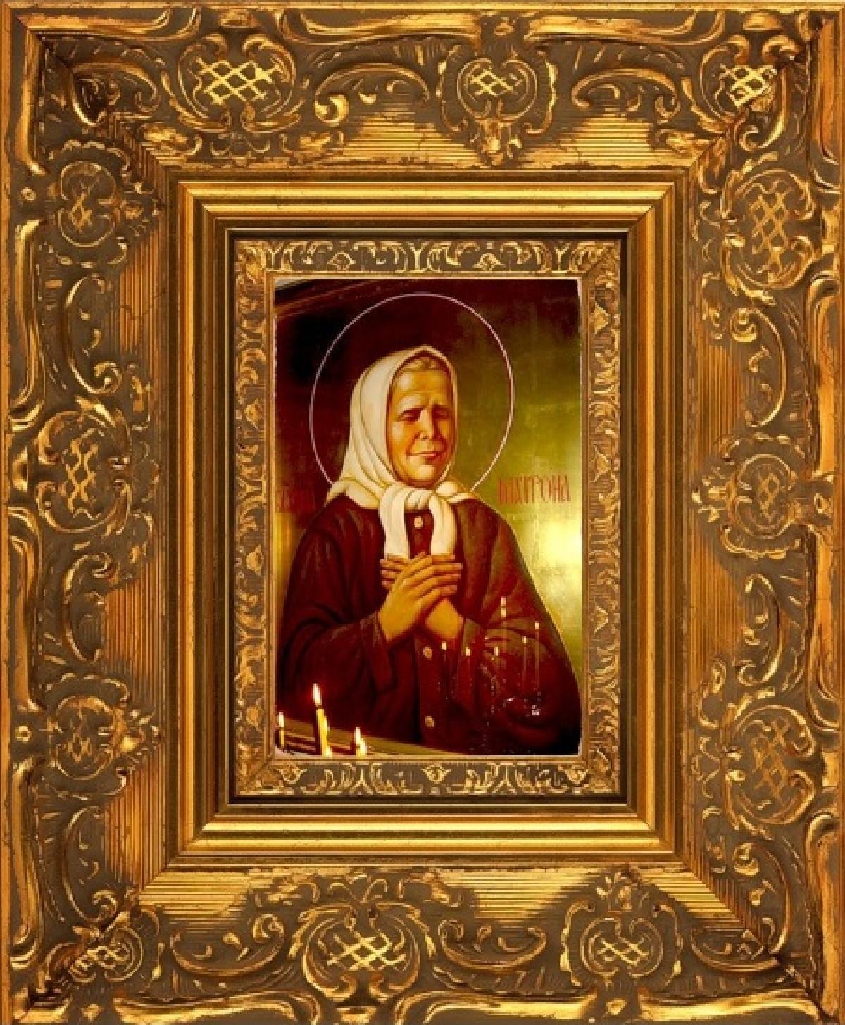 Святая блаженная Матрона Московская вектор