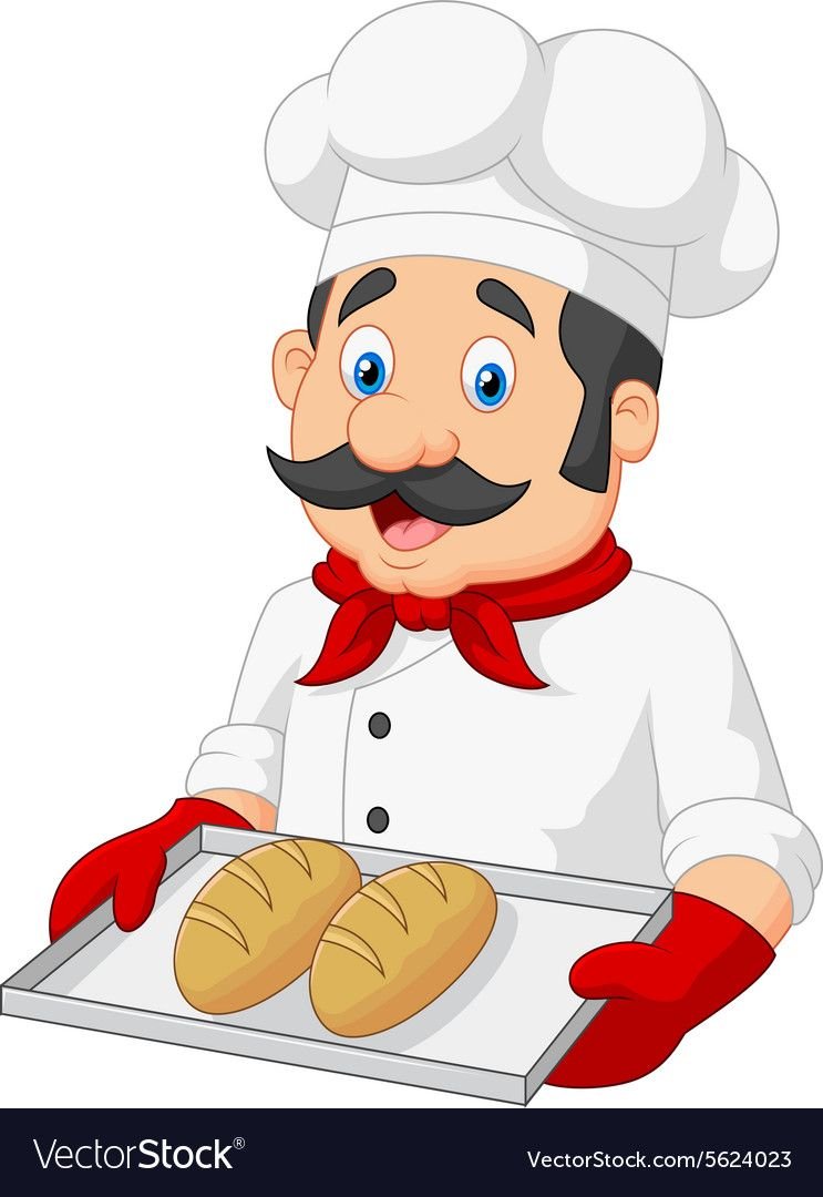 Повар с пирожками