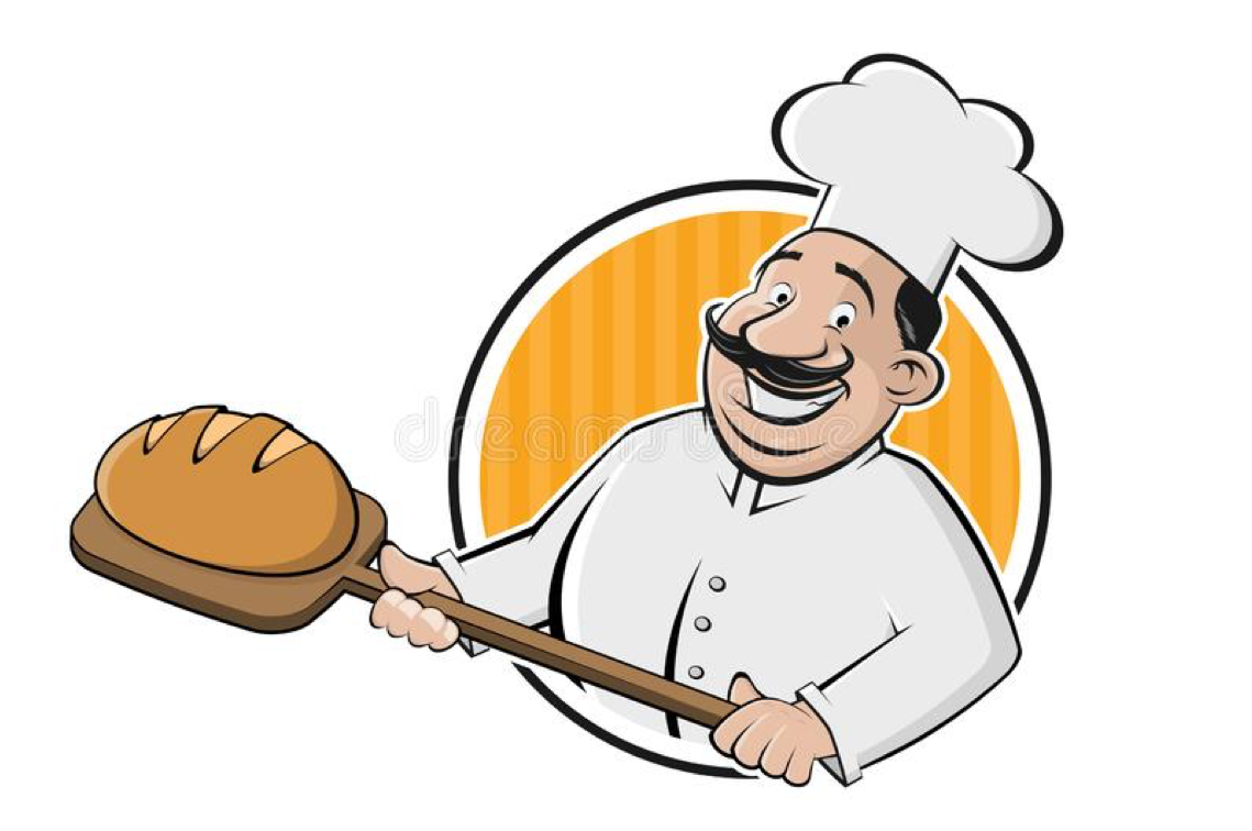 Пекарь мультяшный