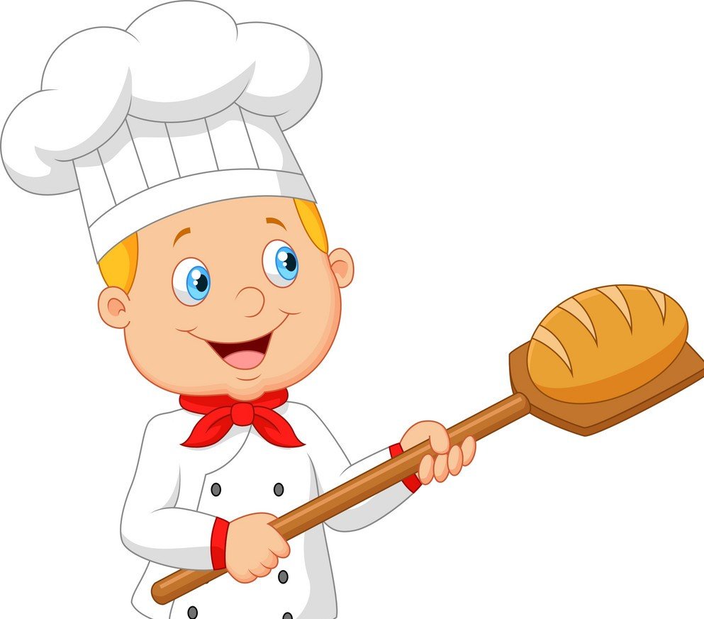 Пекарь мультяшный