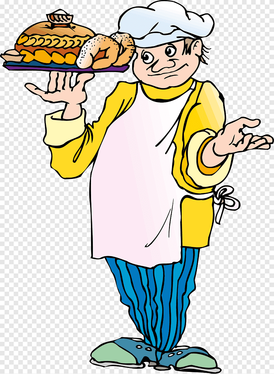 Пекарь мультяшный