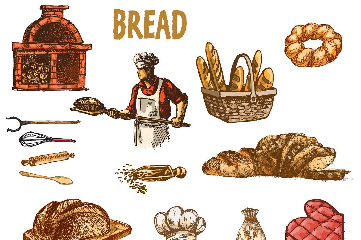 Пекарь вектор HD