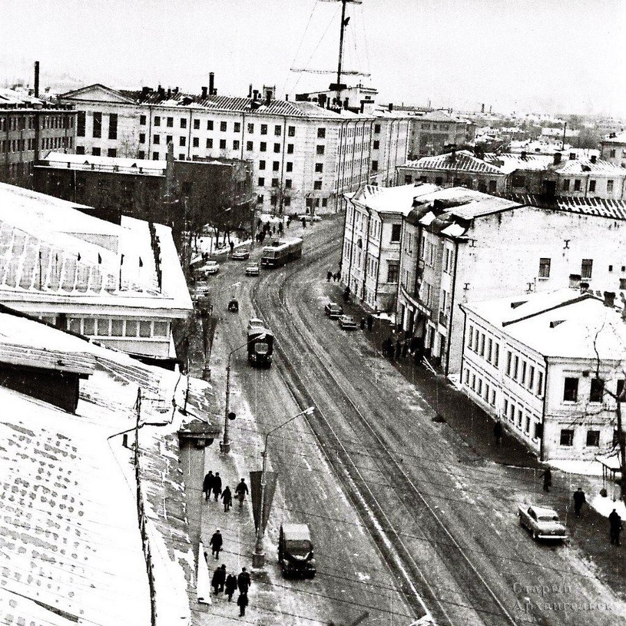 Левый берег Архангельск центр города