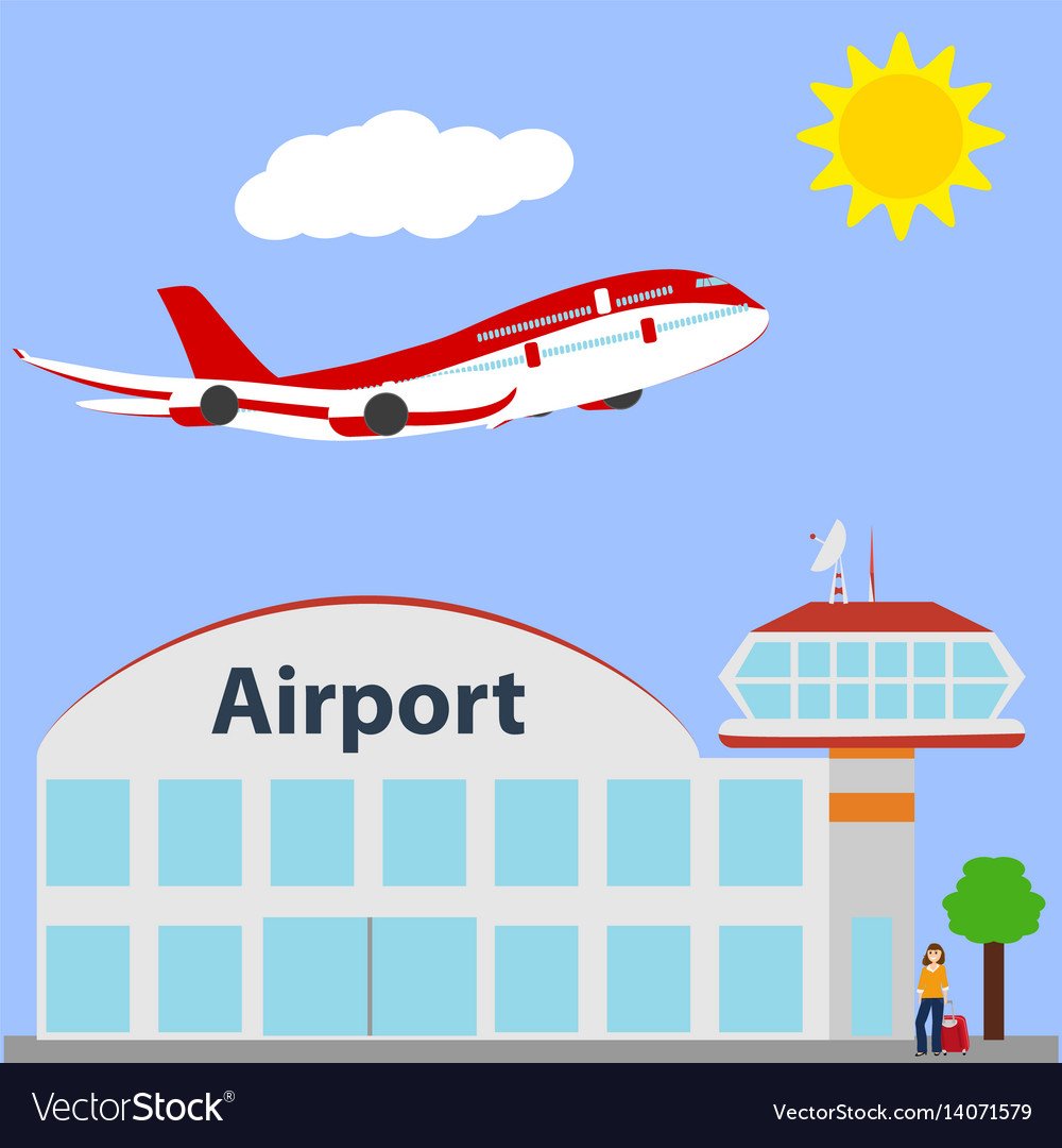 Аэропорт для презентации