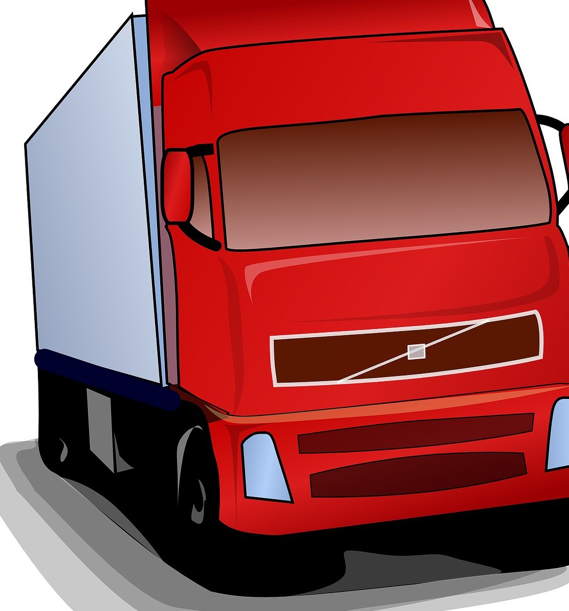 Фура мультяшная