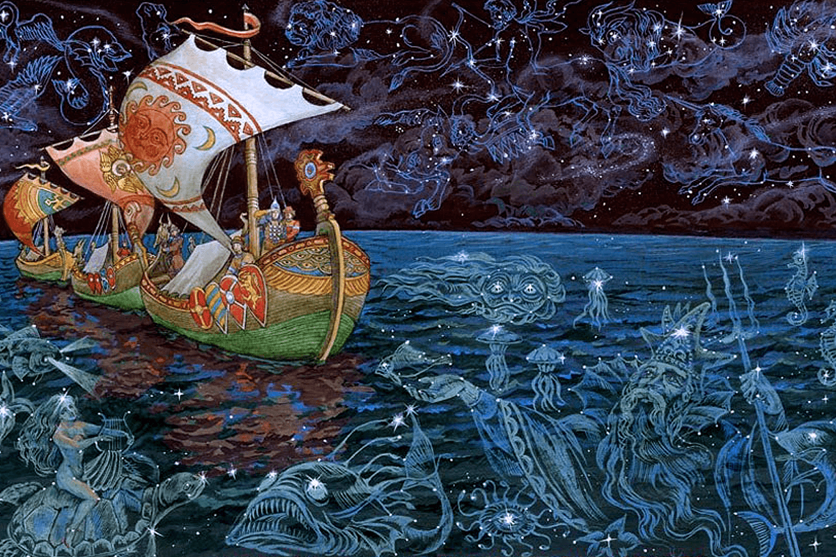 Тритон царь морей