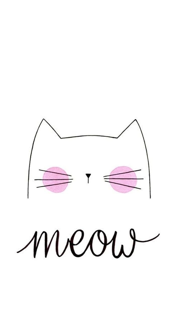 Кошечки надписи