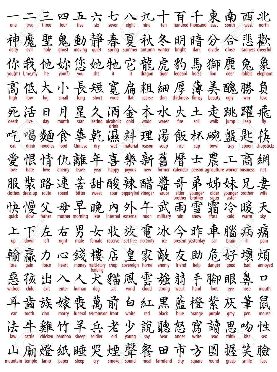 Японские символы