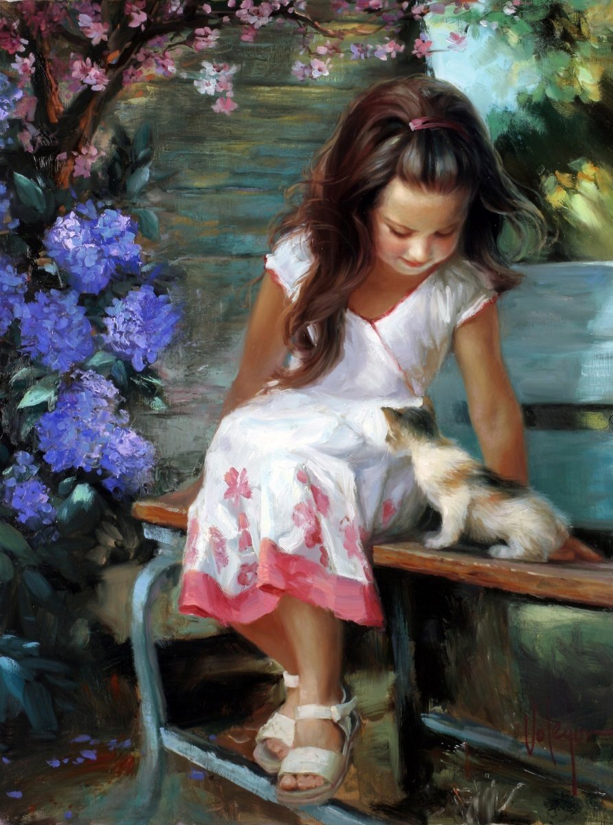 Живопись Владимира Волегова детство