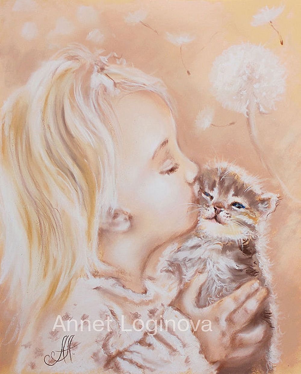 Рыжий котенок девочка