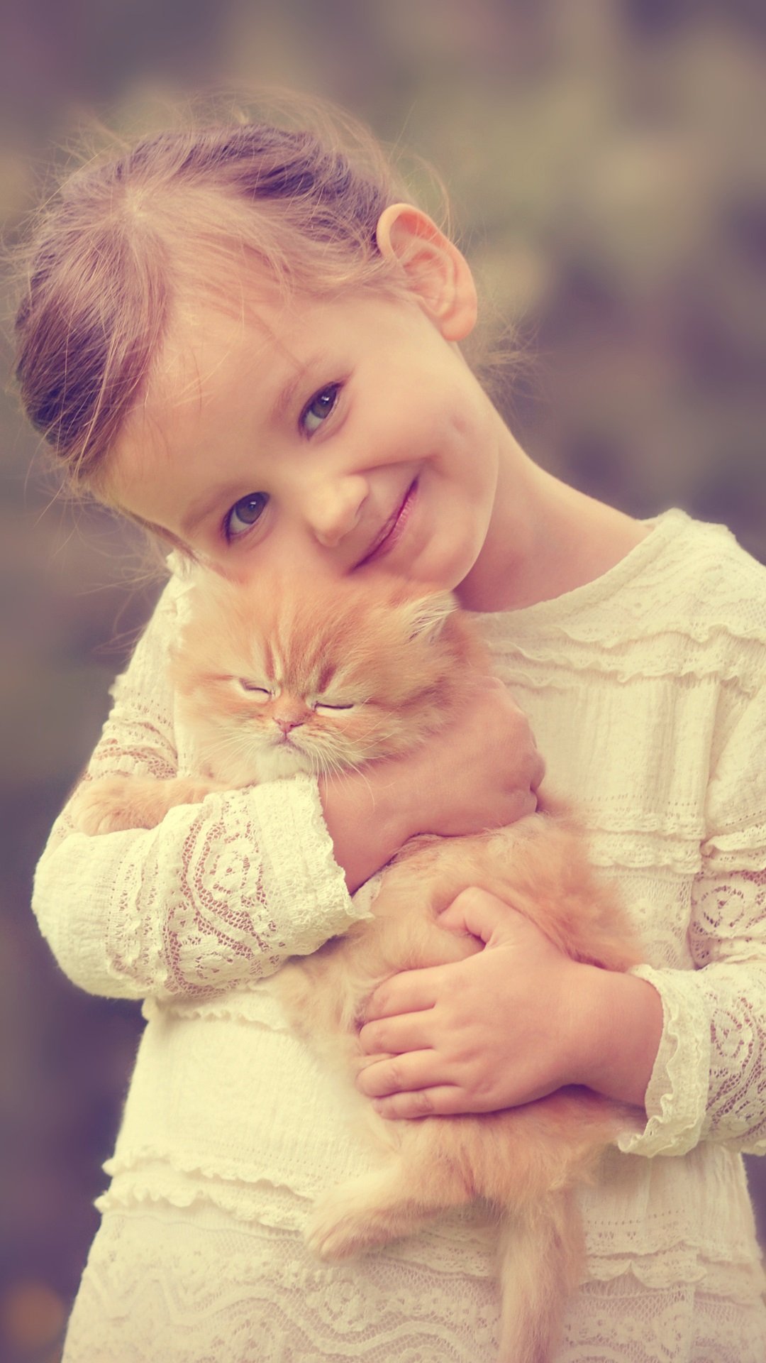 Обои на рабочий стол для девочек котики