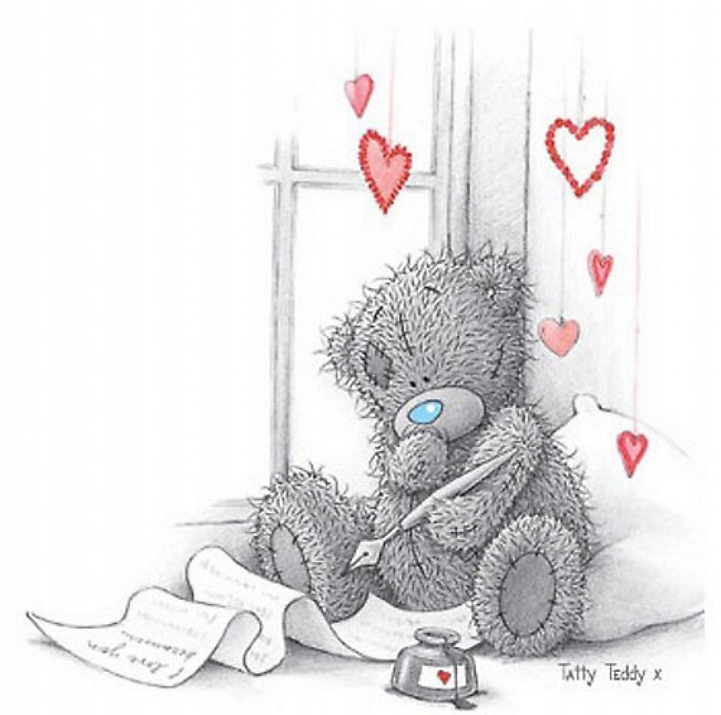 Грустный мишка Тедди