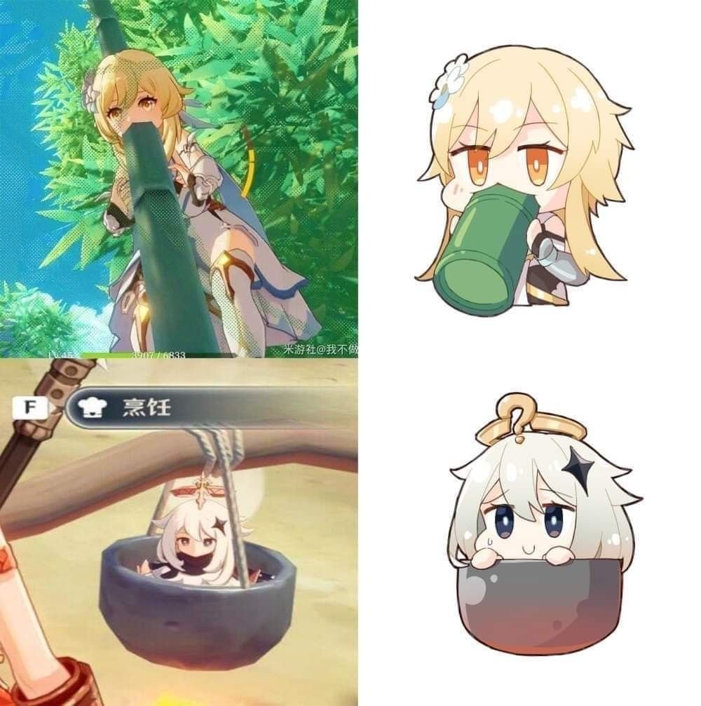 Геншин Импакт Мем