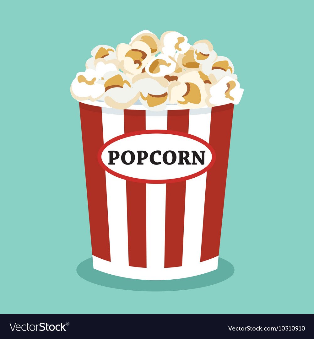 Попкорн вектор
