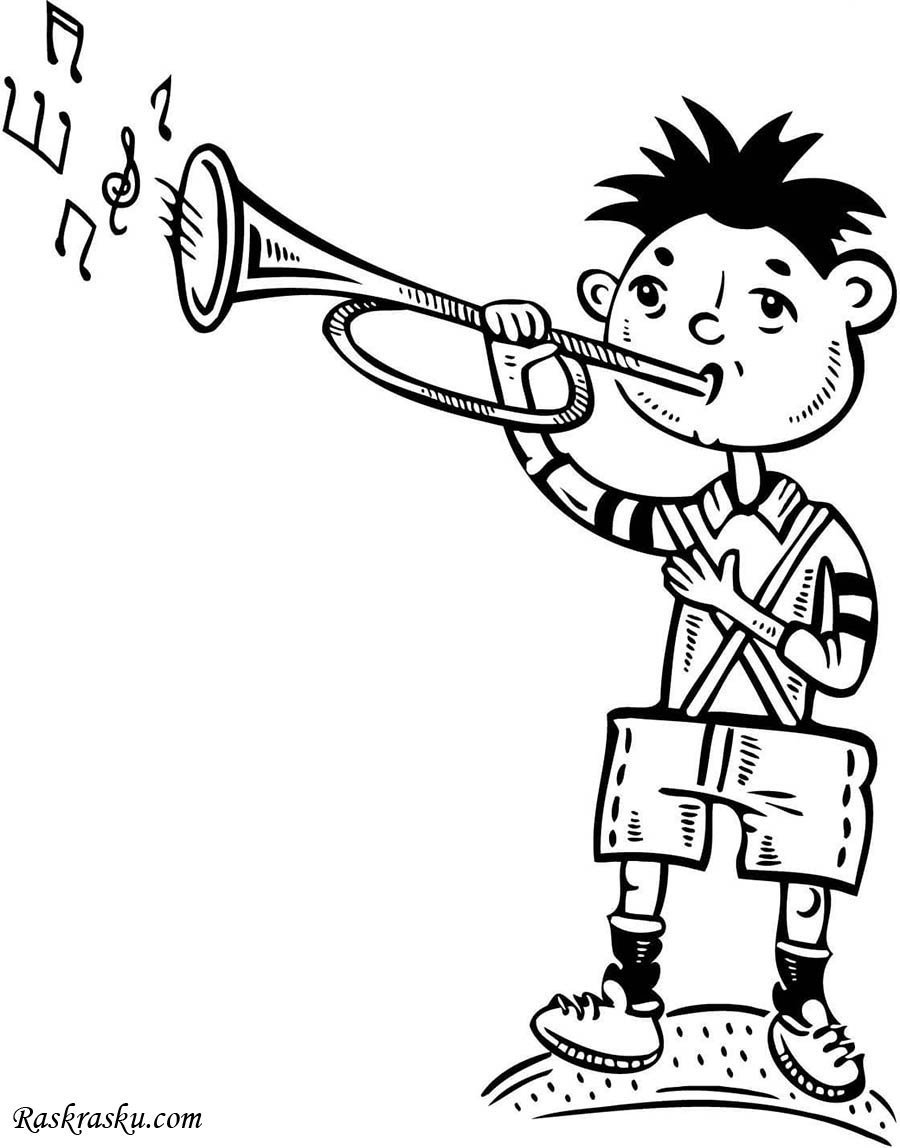 Маленький трубач картинки