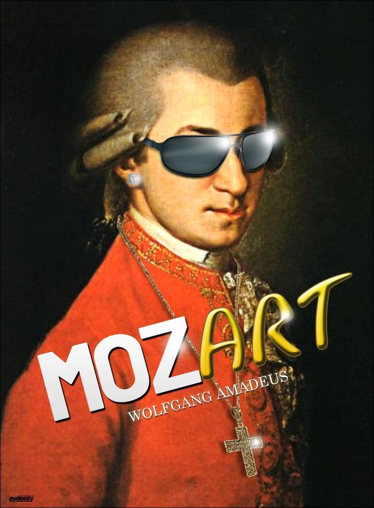 Вольфганг Амадей Моцарт в молодости