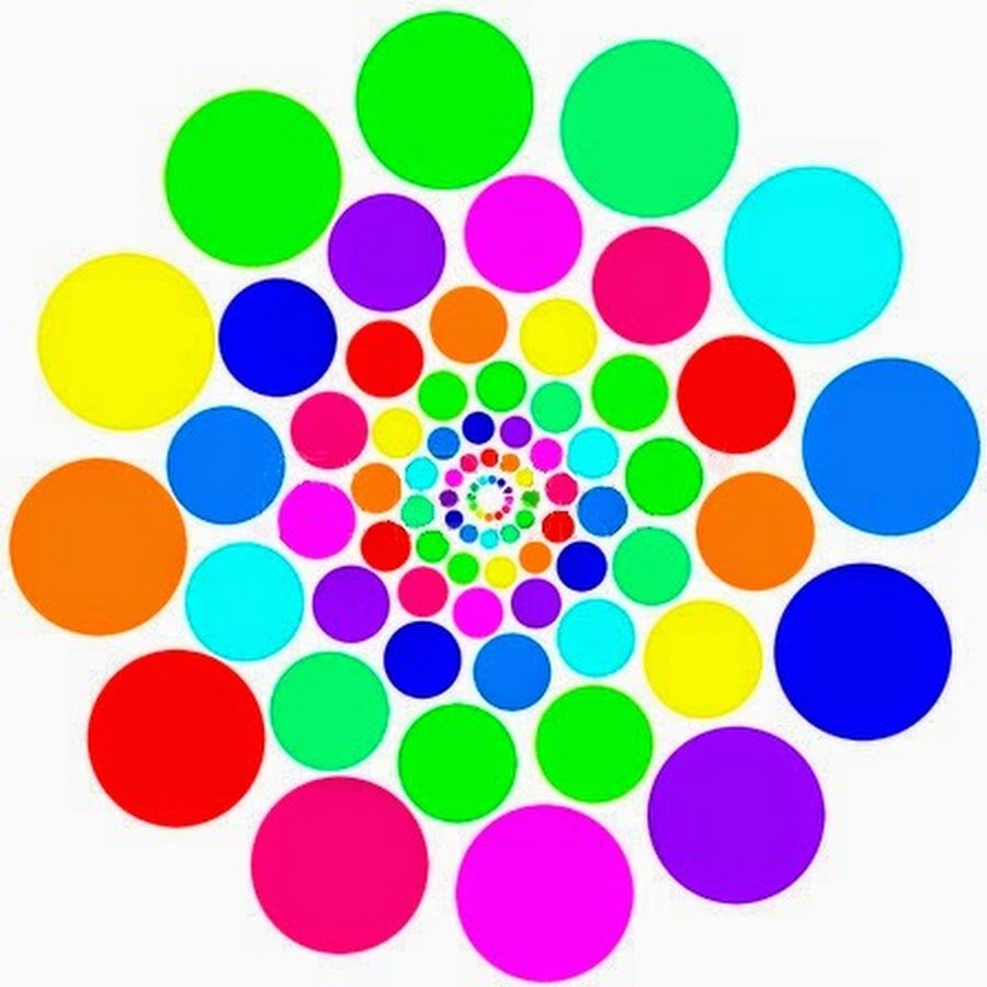 Логотип разноцветный круг