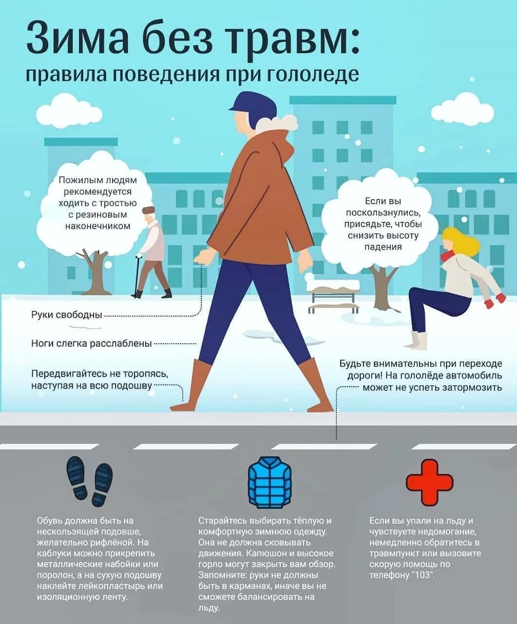 Профилактика гололеда