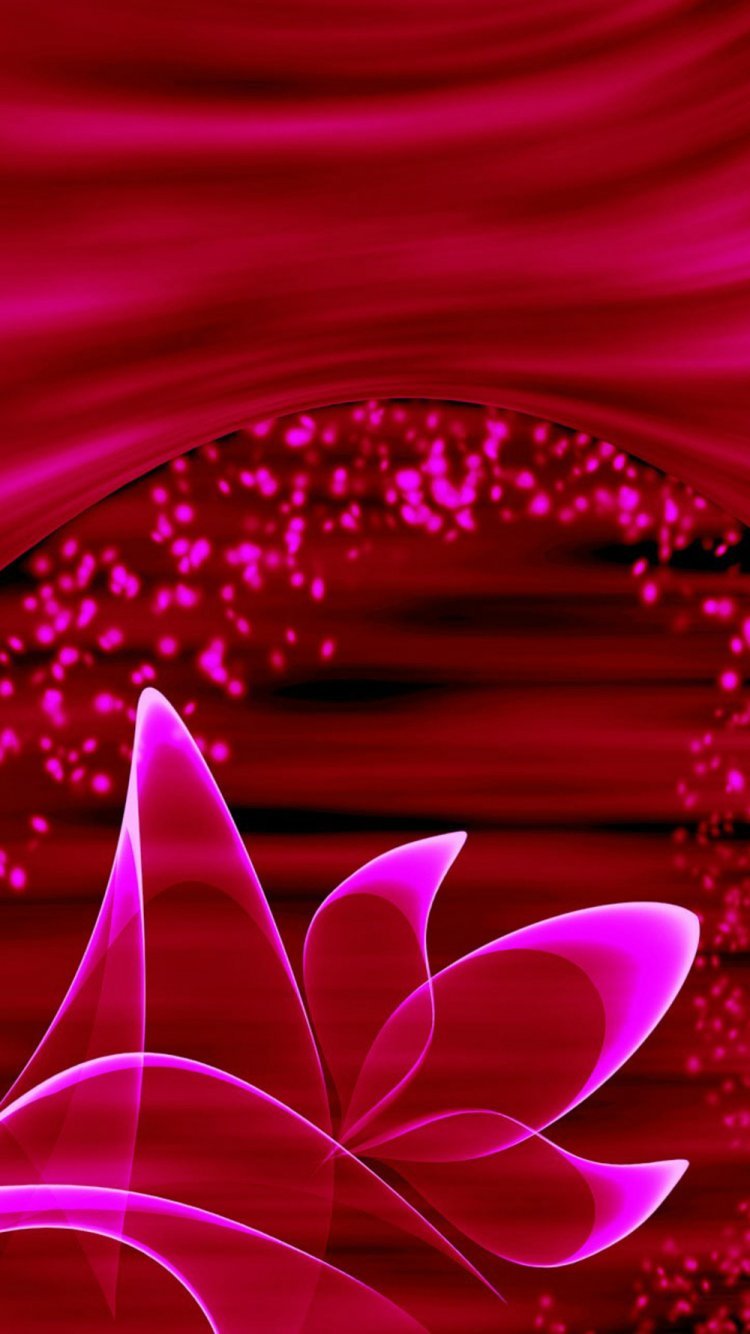 Фиолетовые узоры